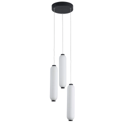 Catkin lampa wisząca czarny mat LED 3x8W 4000K 1920lm 339123-30 REALITY